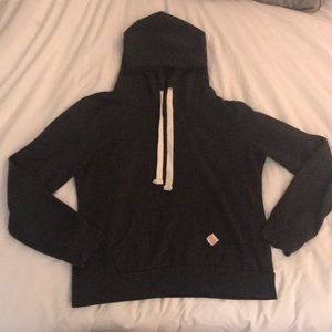 Grey/black hoodie